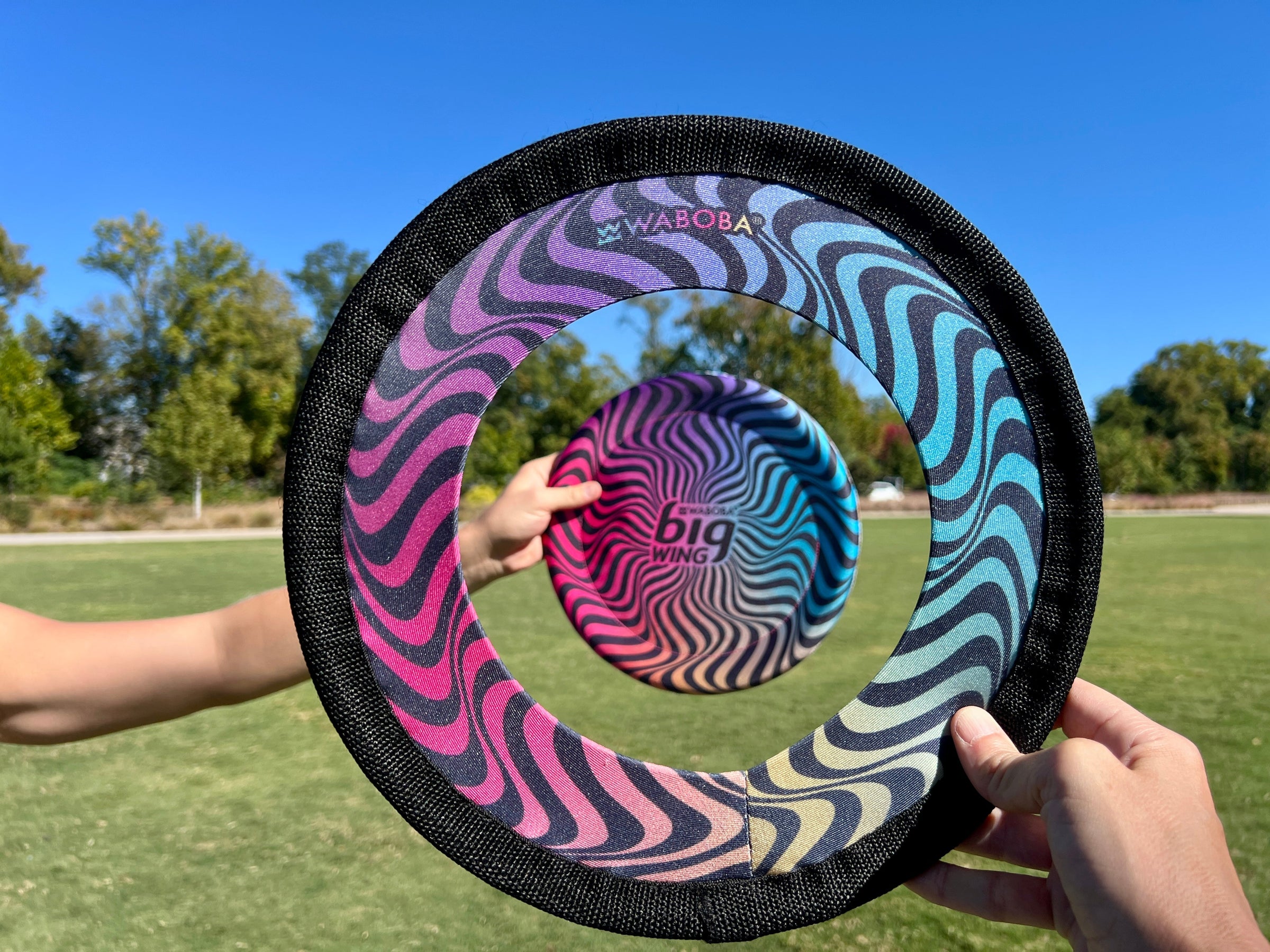 Fabric-Wrapped Discs